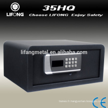 LCD display hotel safe box,digital codes room safety box with laptop size